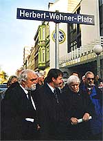 Einweihung Herbert-Wehner-Platz Hamburg, 2000